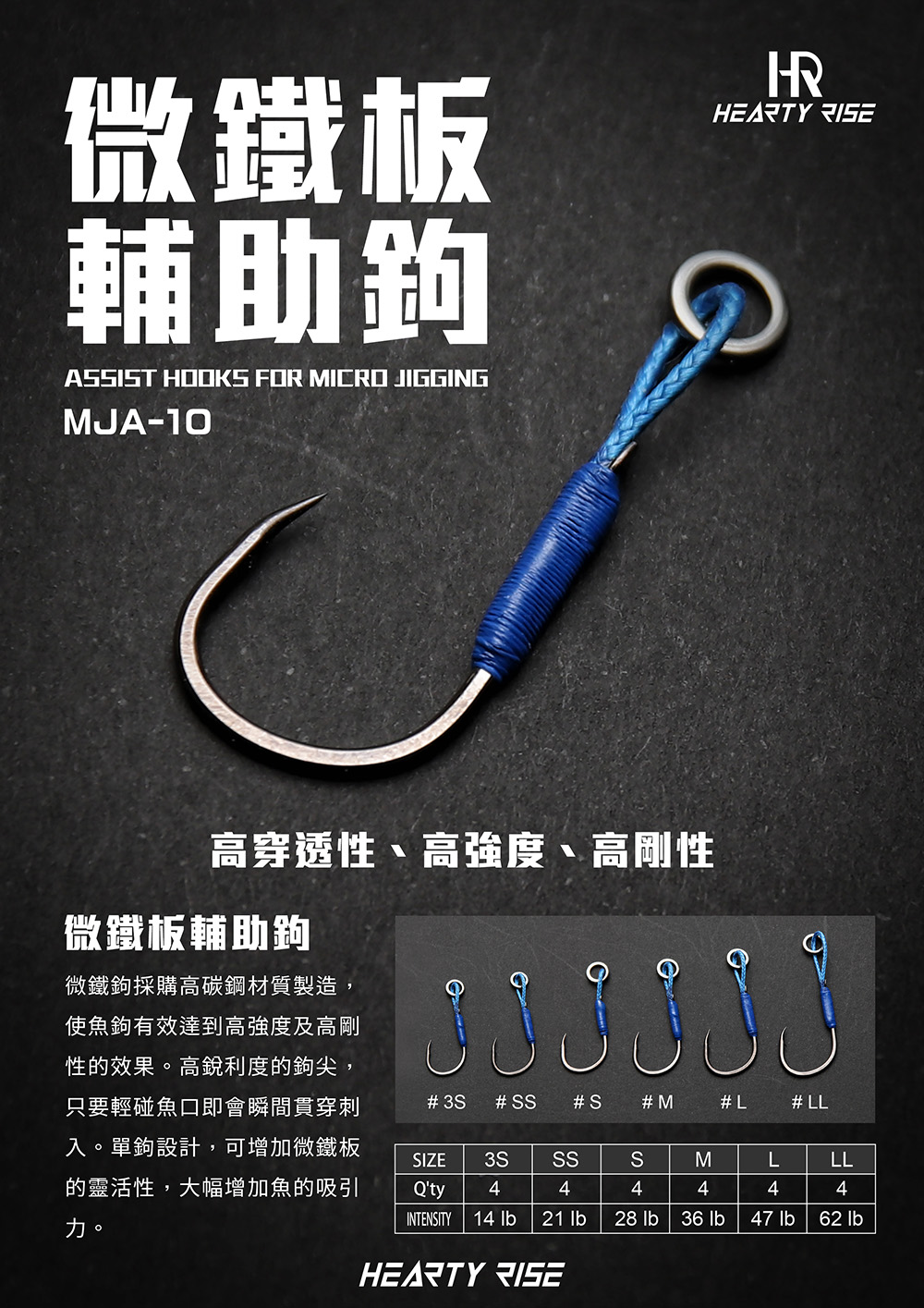 03 HR 微鐵板輔助鉤 MJA-10 中文 1000