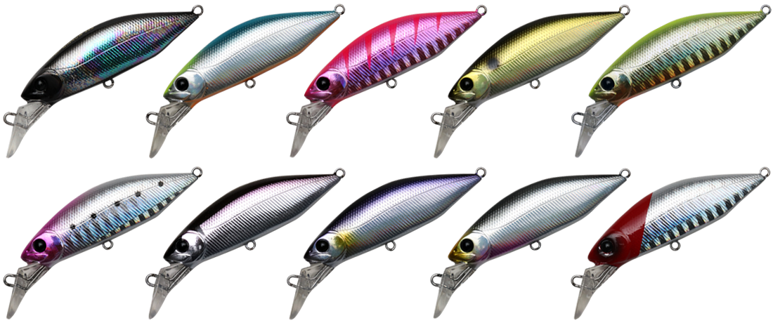 HR VALLEY HUNTER 溪谷獵人 Hump Minnow55S 1100