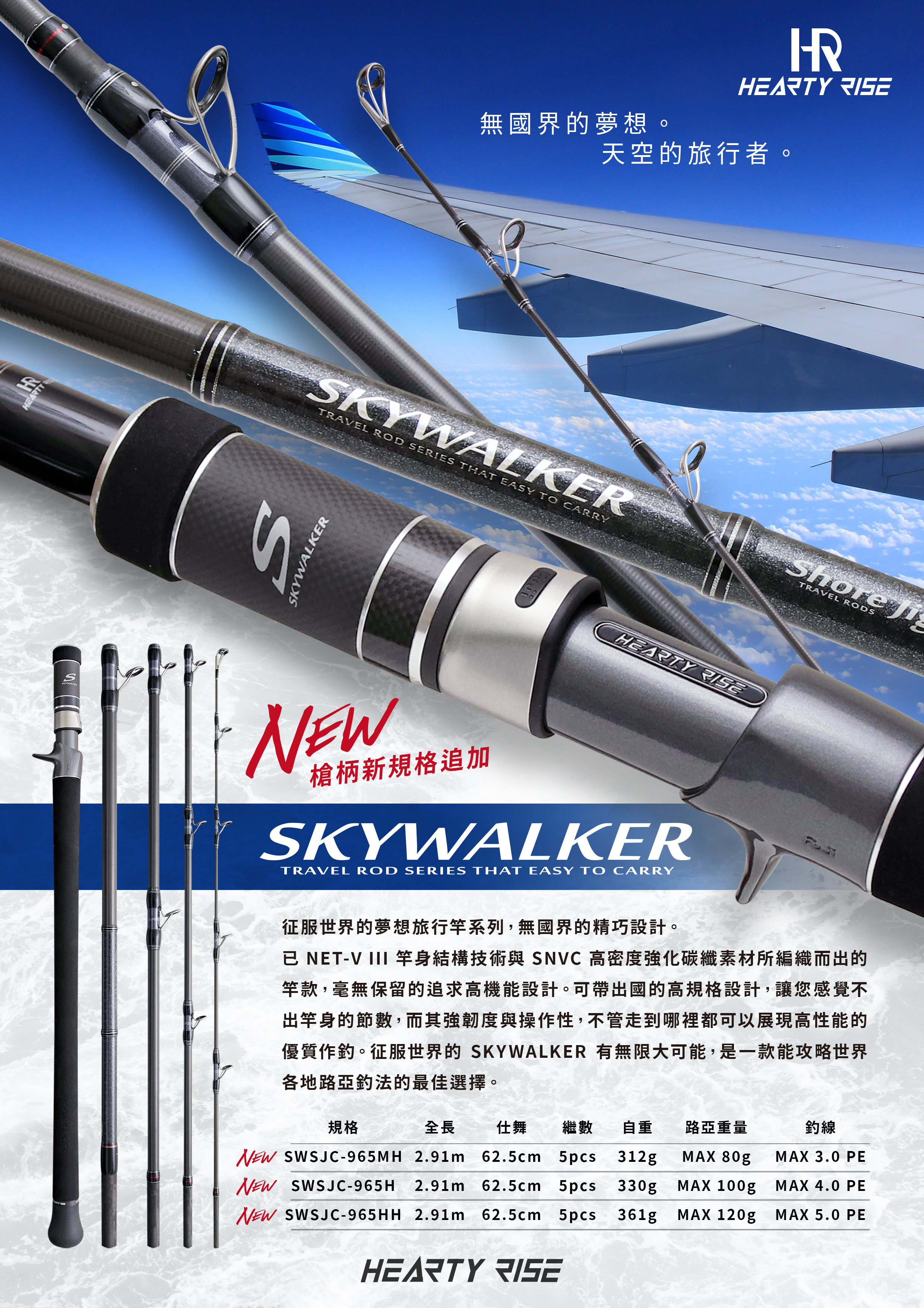 HR Skywalker SHORE JIGGING 965C A4