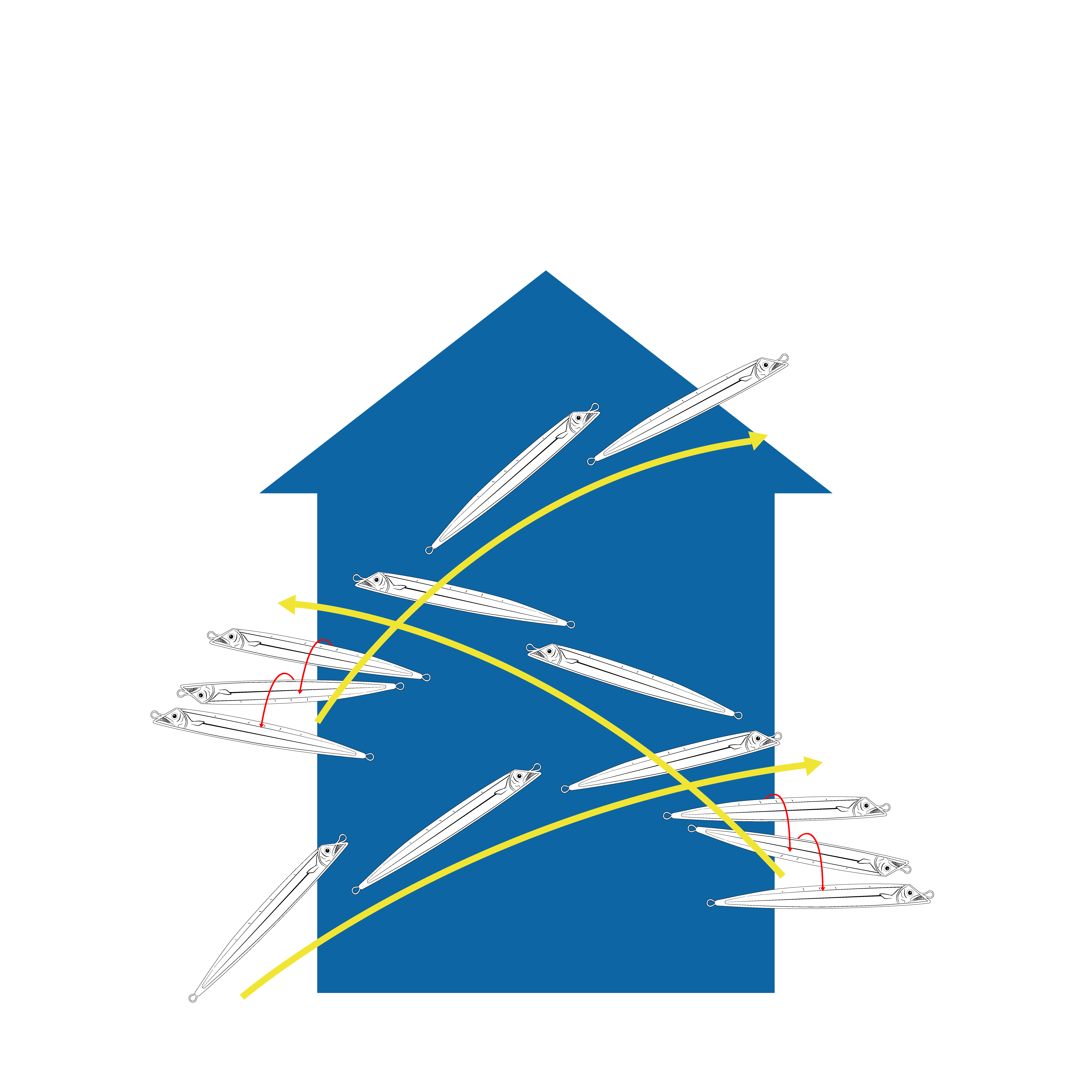 HR TACHIUO JIG 太刀鐵板 泳姿示意圖 01